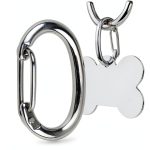 GoTags Pet ID Tag Clips Stainless Steel Quick Clip Silencer-0