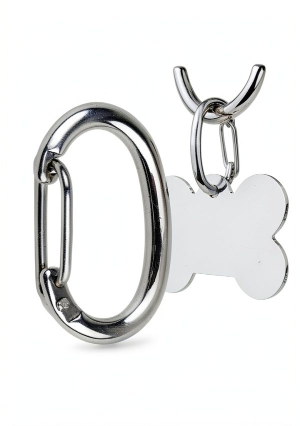 GoTags Pet ID Tag Clips Stainless Steel Quick Clip Silencer-0