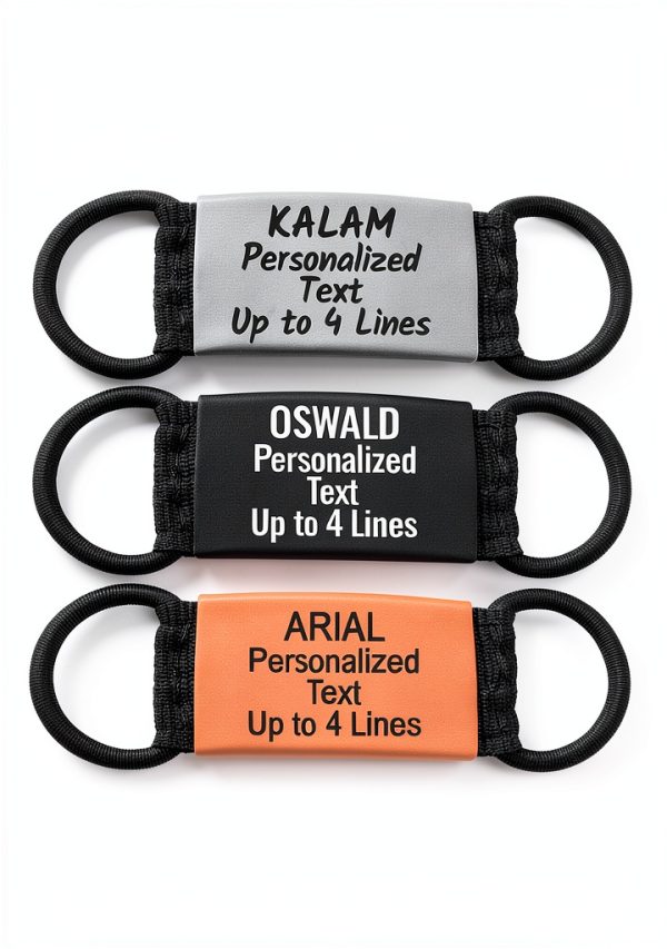 GoTags Slide On Pet ID Tags Stainless Steel Silent Design-5