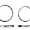 YHYZ Metal Key Rings Assorted Sizes Stainless Steel Alloy-1