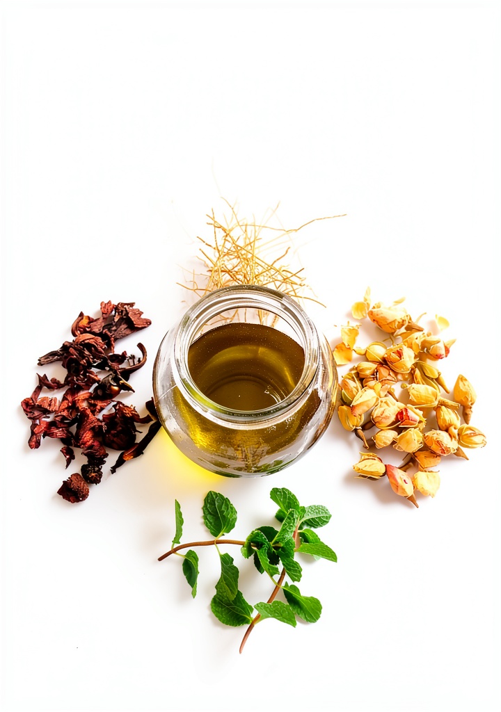Herbal remedies Kindle book open on a tablet screen