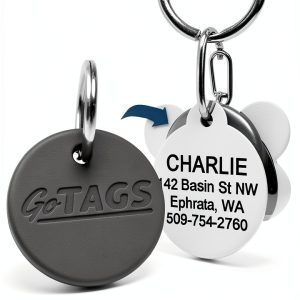 GoTags Tag Silencer Quiet Durable Pet ID Tag Accessory-0