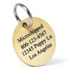 Ultra Joys Pet ID Tags Stainless Steel Personalized-3