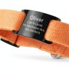 GoTags Reflective Dog Collar Stainless Steel Customizable-1