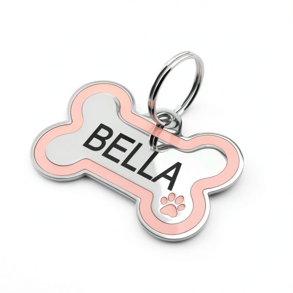 GoTags Stainless Steel Dog ID Tag Laser Engraved-1