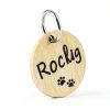 Ultra Joys Pet ID Tags Stainless Steel Personalized-2
