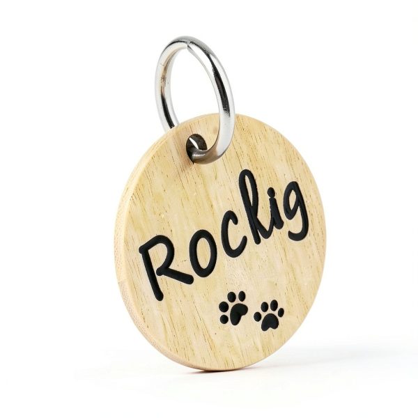 Ultra Joys Pet ID Tags Stainless Steel Personalized-2