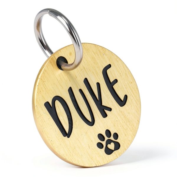 Ultra Joys Pet ID Tags Stainless Steel Personalized-1