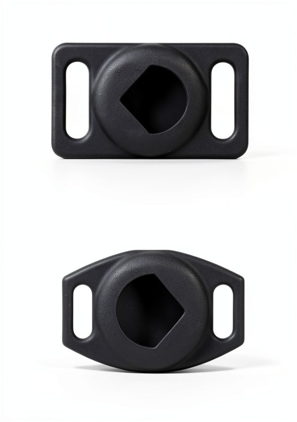 GoTags Pet Tracker Holder Personalized Silicone Dog Collar-1