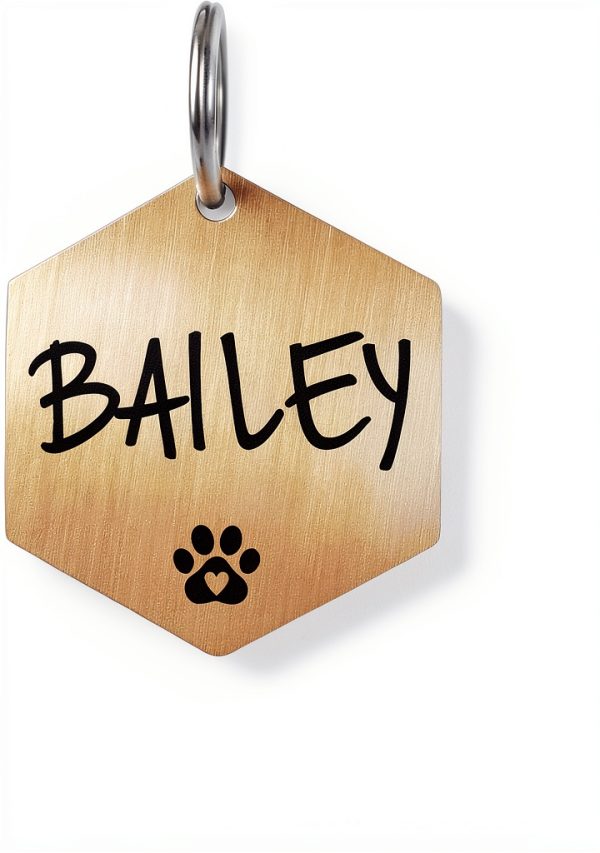 Ultra Joys Pet ID Tags Stainless Steel Personalized-0