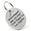 Ultra Joys Pet ID Tags Stainless Steel Personalized-2
