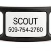 GoTags Silicone Pet ID Tags Silent Durable Customizable-0