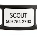 GoTags Silicone Pet ID Tags Silent Durable Customizable-0