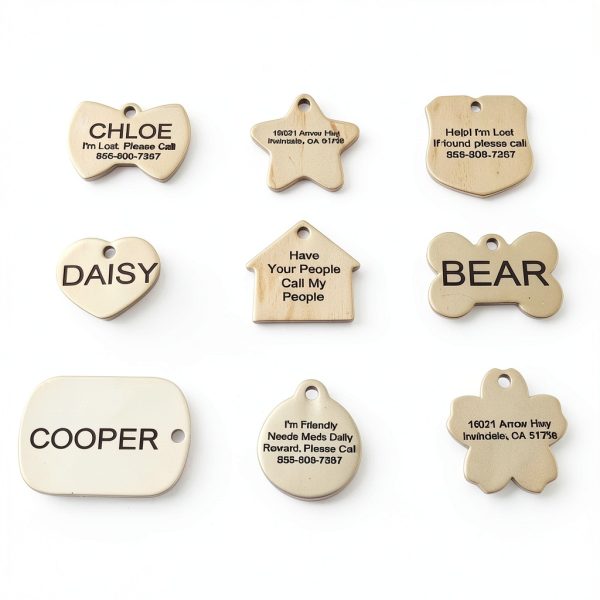 PetANTastic Stainless Steel Dog ID Tags Personalized-2