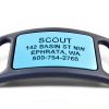 GoTags Silicone Pet ID Tags Silent Durable Customizable-6