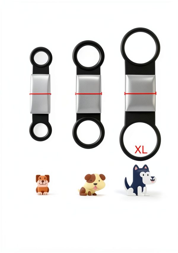 AM Nails Personalized Pet ID Tags Stainless Steel Silicone-5