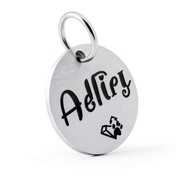 Ultra Joys Pet ID Tags Stainless Steel Personalized-3