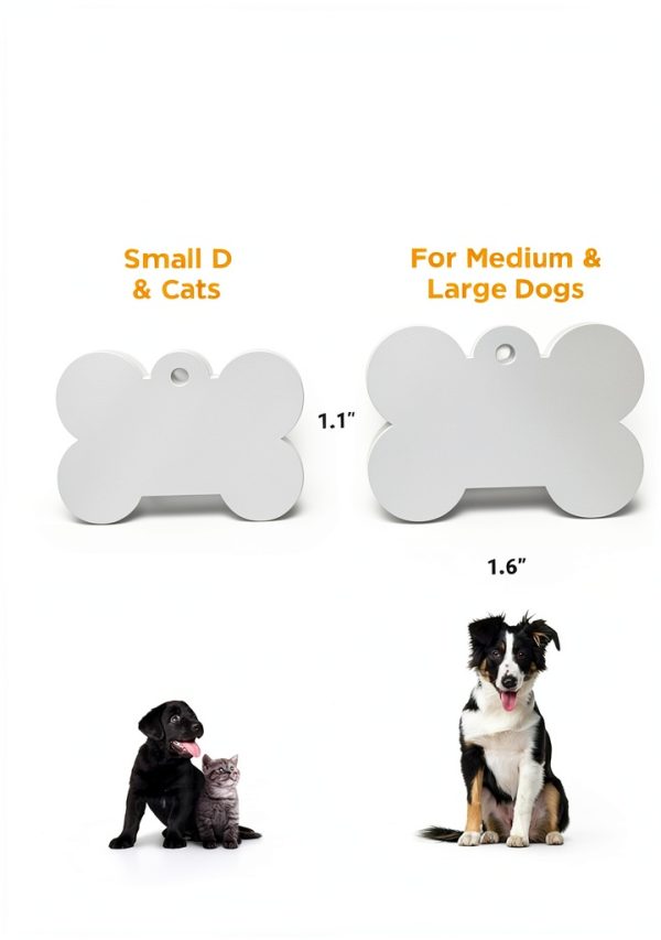 GoTags Stainless Steel Dog ID Tag Laser Engraved-6