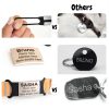 Mc-Supply Dog ID Tag Silent Stainless Steel Personalized-1
