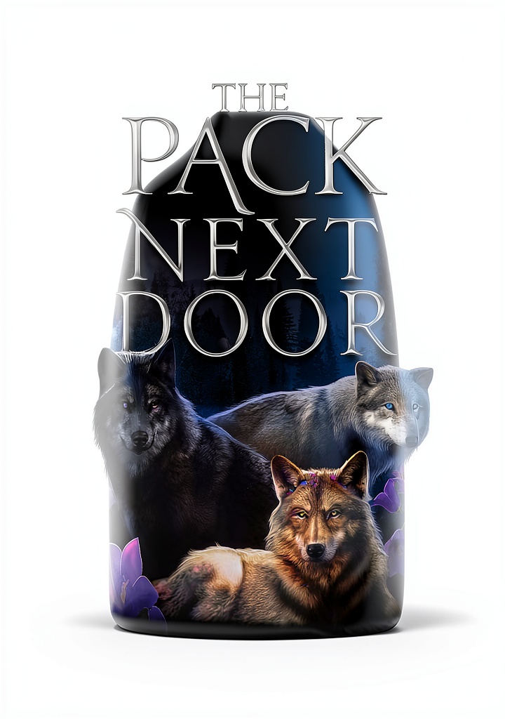 Wolfverse Kindle eBook cover featuring romantic werewolf theme