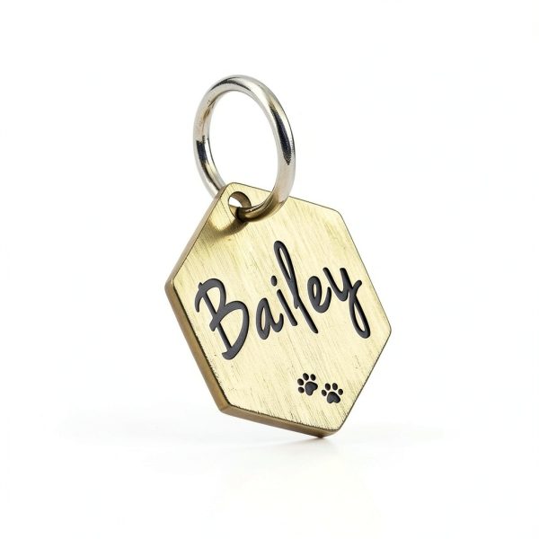 Ultra Joys Pet ID Tags Stainless Steel Personalized-1