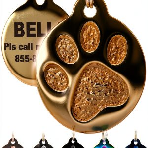 PetANTastic Dog ID Tag Stainless Steel Personalized Engraved-0