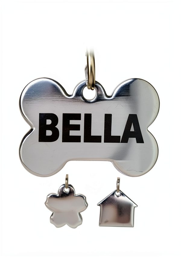 PetANTastic Stainless Steel Dog ID Tags Personalized-0