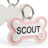 Stainless Steel Dog ID Tag Laser Engraved GoTags Pet-0