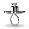 YHYZ Metal Key Rings Assorted Sizes Stainless Steel Alloy-4