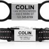 AM Nails Personalized Pet ID Tags Stainless Steel Silicone-0