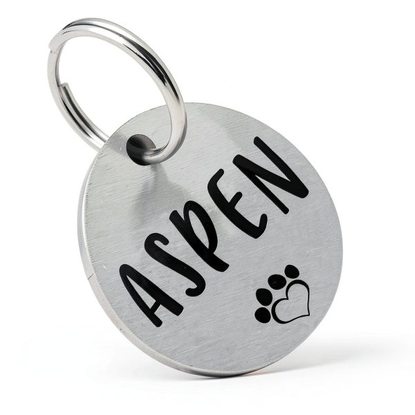 Ultra Joys Pet ID Tags Stainless Steel Personalized-1