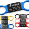 Anavia Silent Pet ID Tags Stainless Steel Personalized Dog-0