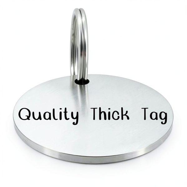Ultra Joys Pet ID Tags Stainless Steel Personalized-7