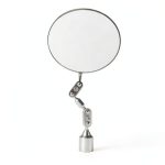 DAYSLIVES Magnetic Inspection Mirror 3.35" with Adjustable Head-0