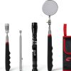 CTR Magnetic Inspection Mirror Set with COB LED and 8lb Magnet-0