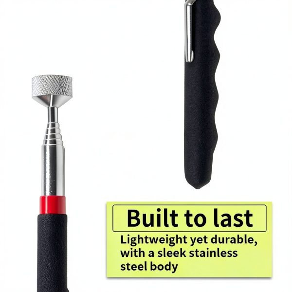 Inspection Mirror JieGong Tool Black Magnetic 360 Rotation Handle-5