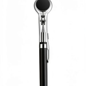 Mayhew CatsPaw 1-1/4" Black Inspection Mirror with Pivot Ball Joint-0
