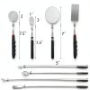 Inspection Mirror Jucoan 4‑Pack Extendable Telescoping Rod Set-1