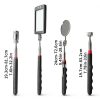Inspection Mirror JieGong Tool Black Magnetic 360 Rotation Handle-1
