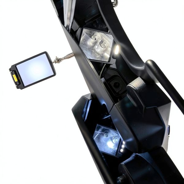 CTR Magnetic Inspection Mirror Set with COB LED and 8lb Magnet-2