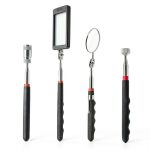 Inspection Mirror JieGong Tool Black Magnetic 360 Rotation Handle-0