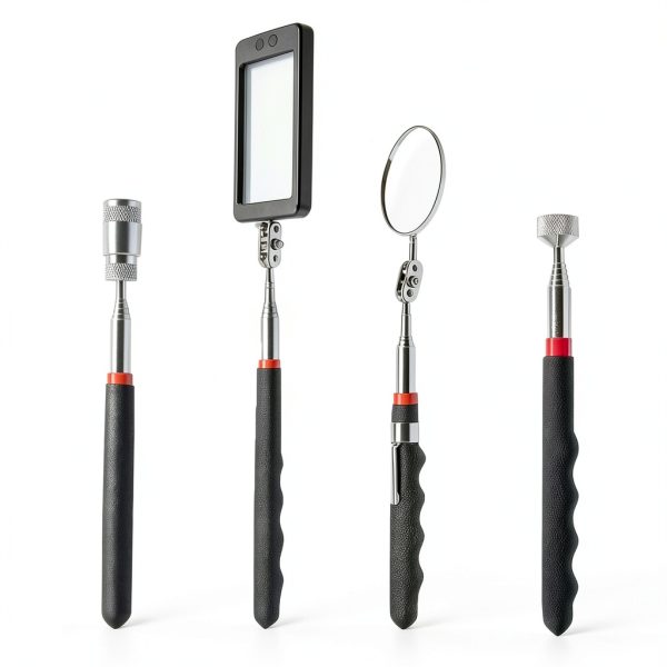 Inspection Mirror JieGong Tool Black Magnetic 360 Rotation Handle-0
