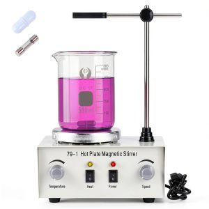 Magnetic Stirrer Hot Plate Slendor 79-1 Lab Mixer 2400 RPM 250W-0