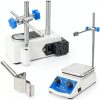 QWORK Magnetic Stirrer Hot Plate Mixer 1000ml 5x5in 520°F 100-2000 RPM-3