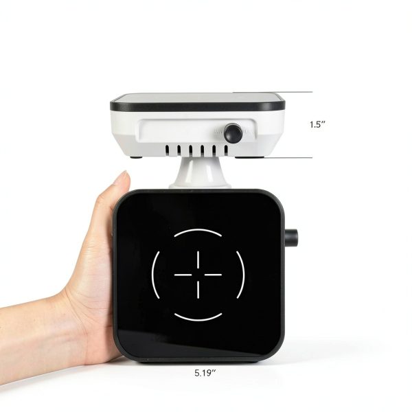 LICHEN Magnetic Stirrer with Stirring Bar, 1500RPM Mini Stir Plate Brushless DC Motor Magnetic Mixer Max Liquid Capacity 2000ml(No Heating)-4