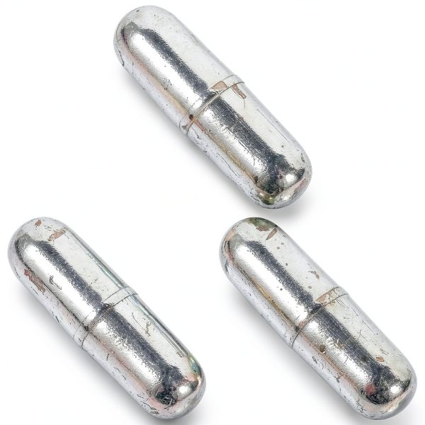 Magnetic Stirrer GLEAVI 3pcs Stainless Steel Bar 2.35x0.70x0.70cm-0