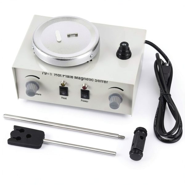Magnetic Stirrer Hot Plate Slendor 79-1 Lab Mixer 2400 RPM 250W-6